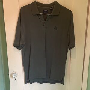 IZOD Men's Dark Green Polo Shirt